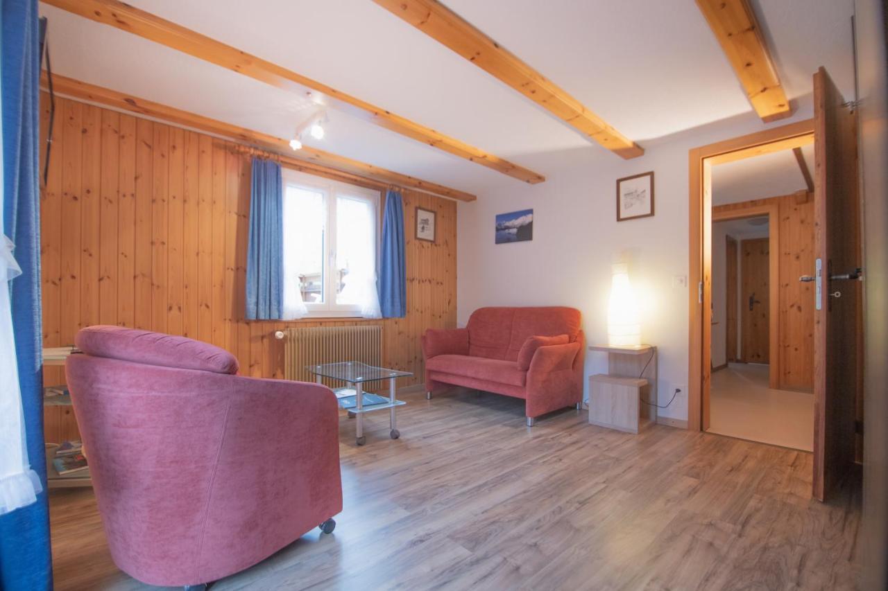 Chalet Alpenruh Saas-Fee Bagian luar foto