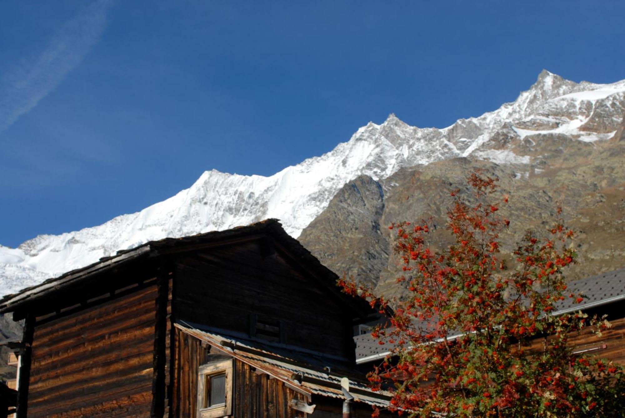 Chalet Alpenruh Saas-Fee Bagian luar foto