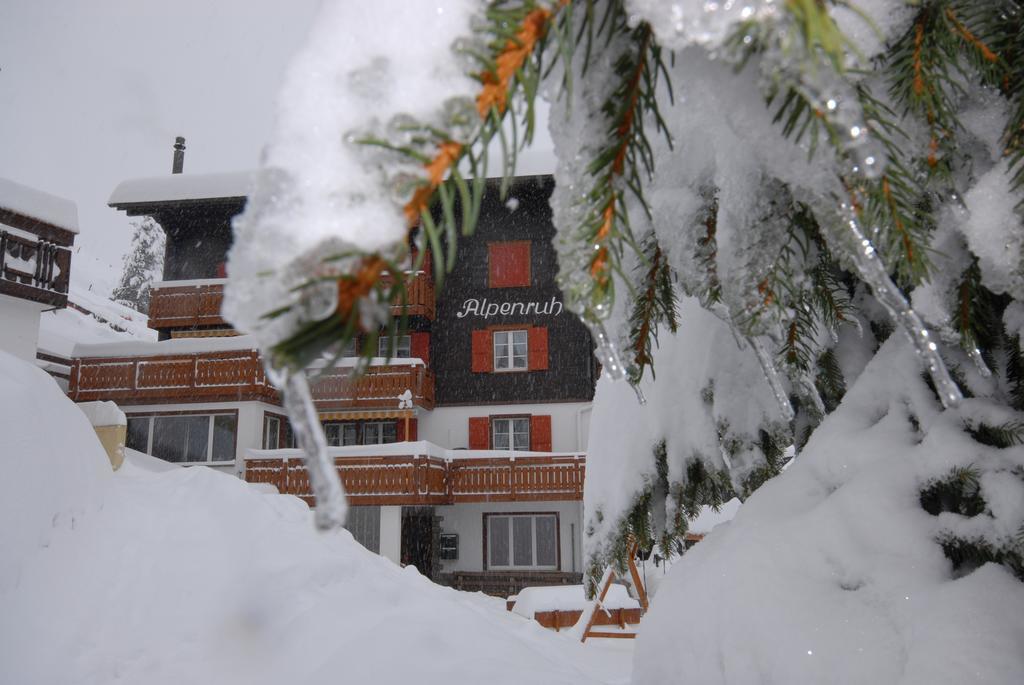 Chalet Alpenruh Saas-Fee Bagian luar foto