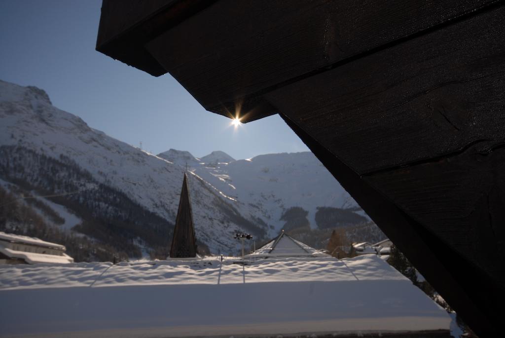 Chalet Alpenruh Saas-Fee Bagian luar foto